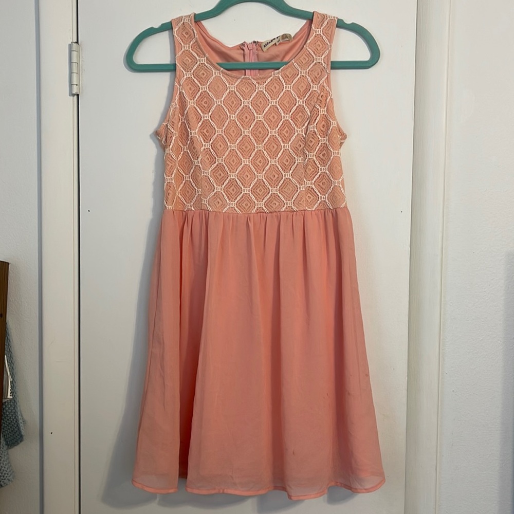 Altar’d State peach dress